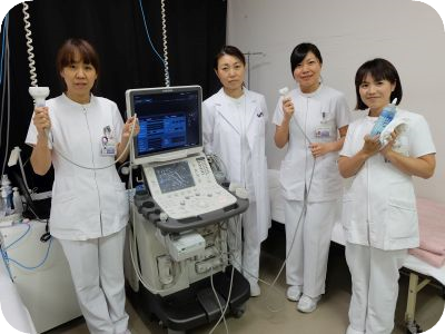 乳房超音波検査の画像